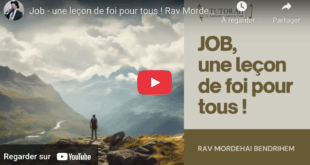 Job – Une leçon de foi pour tous